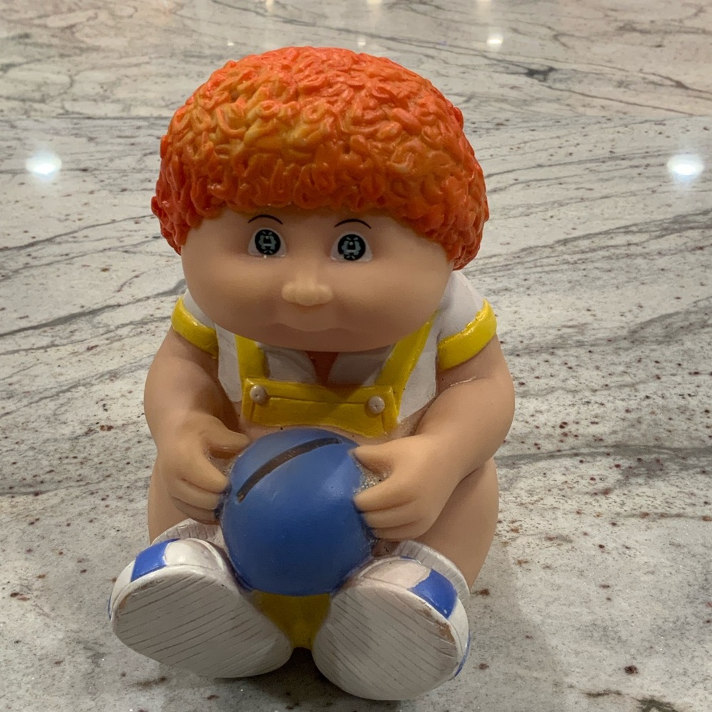 Vtg 1983 CABBAGE PATCH KIDS Doll Piggy Bank Appalachian Artworks